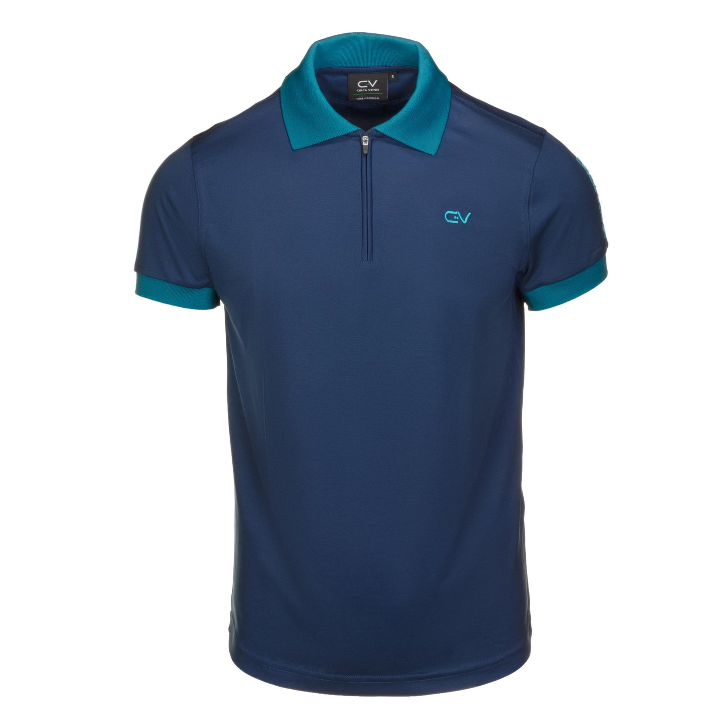 Aaron James State Blue Polo