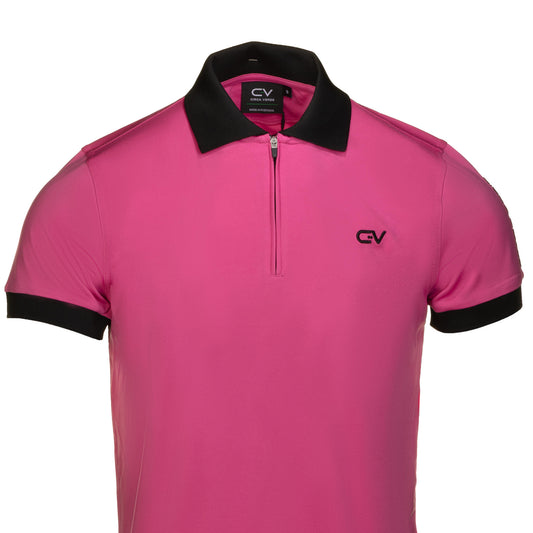 Aaron James Cone Flower Golf Polo