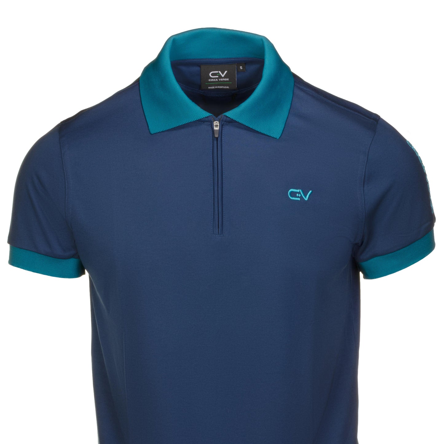 Aaron James State Blue Polo